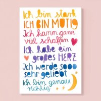 Postkarte "Affirmation"