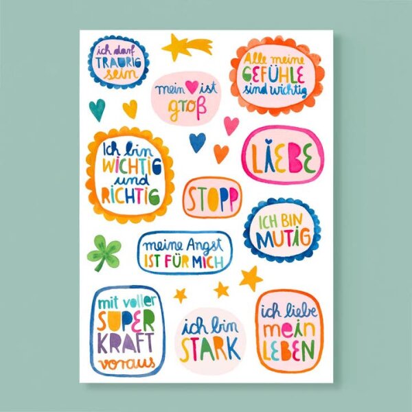 Postkarte "Affirmation"_