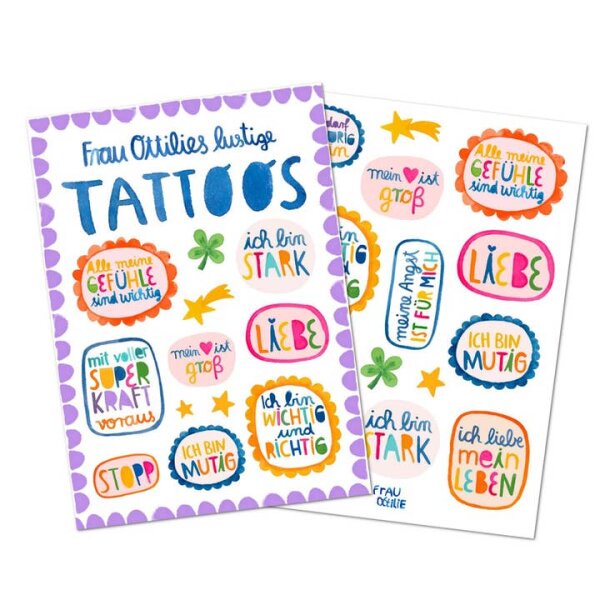 Kindertattoos "Affirmation"