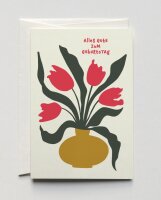 Tulpen Geburtstagskarte