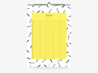 Familienkalender / black & white