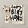 Klappkarte "happy birthday"