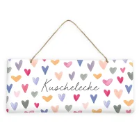 Blechschild "Kuschelecke"