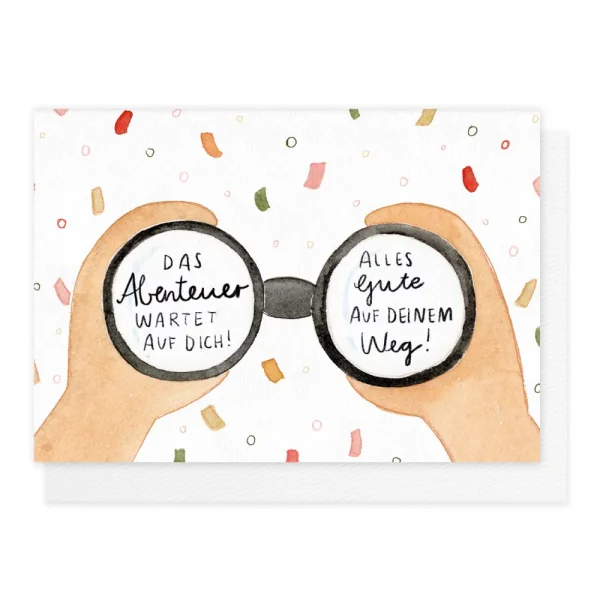 Klappkarte "Alles Gute"