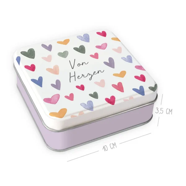Geschenkdose "Von Herzen"