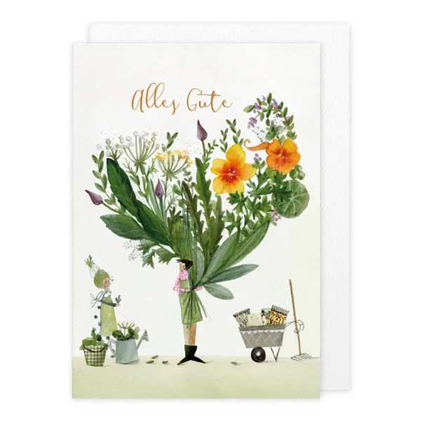 Klappkarte "Alles Gute"