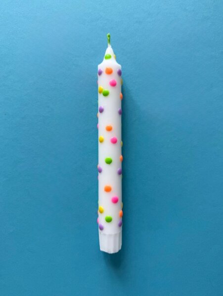 Stabkerze HEY KONFEDDI LIME