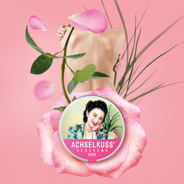 Achselkuss Deocreme Rose