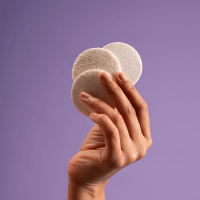 Achselkuss Luffa-Schwämme