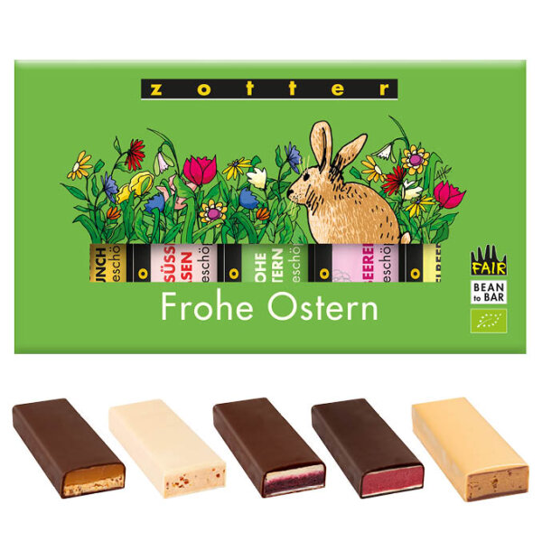 Schokolade "Frohe Ostern"