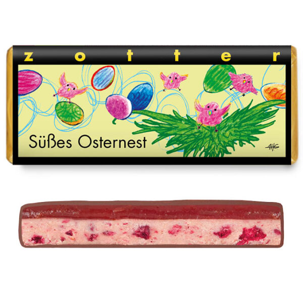 Schokolade "Süßes Osternest"