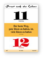 Original-Leitspruch-Auslese-Kalender 2027