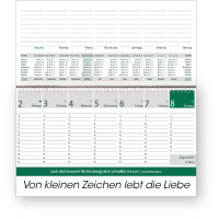 Original-Leitspruch-Steh-Kalender 2027