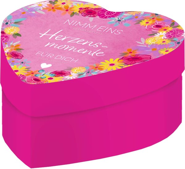 Sprüchedose "Nimm eins – Herzensmomente"