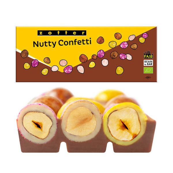 Schokolade "Nutty Confetti"