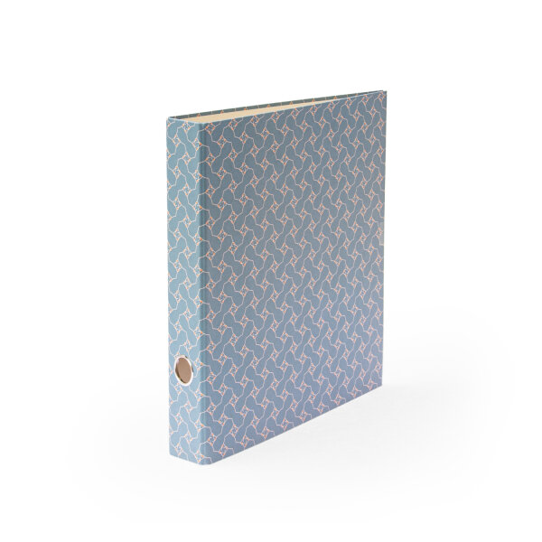Schmaler Ordner SUZETTE Marais Blau