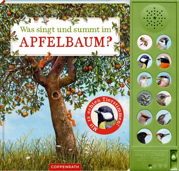 Was singt und summt im Apfelbaum? Soundbuch