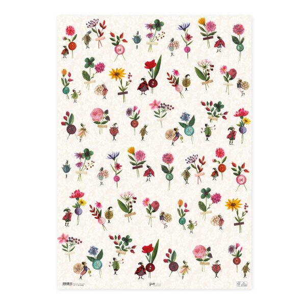 Geschenkpapier Sonnenblumen