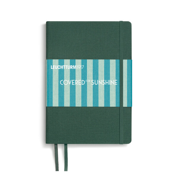 Notizbuch Leinen A5, Hardcover, Pinetree, Dotted