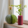 Papiervase Yuki, berry