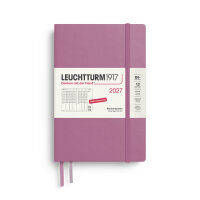 Wochenplaner Paperback B6+ 2027, Dusty Rose