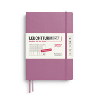 Wochenplaner Medium (A5) 2027, Dusty Rose, Hardcover