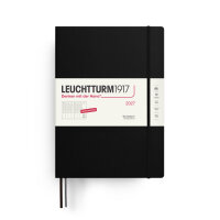 Wochenplaner Master (A4+) 2027, Schwarz, Hardcover