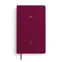 Quarterly Tageskalender Dotted, Pocket (A6), 2027, 4er Pack,Shades of Rose