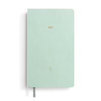 Quarterly Tageskalender Dotted, Pocket (A6), 2027, 4er Pack, Shades of Green