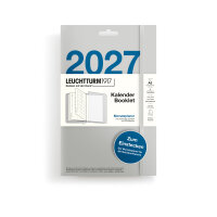 Kalender Booklet 2027, Monatsplaner, Medium (A5)