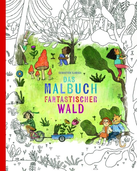 Malbuch, Fantastischer Wald