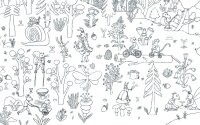 Malbuch, Fantastischer Wald