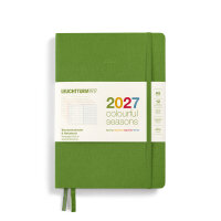 Wochenkalender & Notizbuch Dotted Medium (A5) 2027,...
