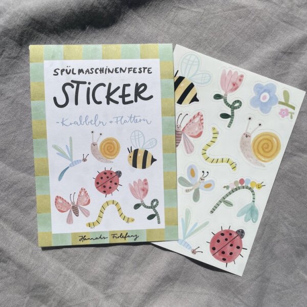 Sticker Insekten - Krabbeln+Flattern