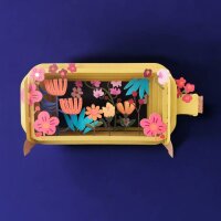 Karte - Pop up - Blumen