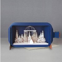 Karte - Pop up - "Message in a bottle"