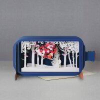 Karte - Pop up - Valentinstag