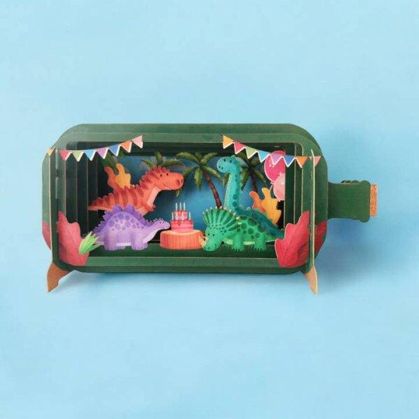 Karte - Pop up - Dinosauria