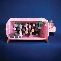 Karte - Pop up - Weihnachtskarte mit Ornamenten