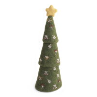 Filz -  Weihnachtsbaum grün - 3 in 1