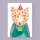Geburtstagskarte *3. Geburtstag* mit Leopard