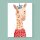 Geburtstagskarte *4. Geburtstag* mit Giraffe