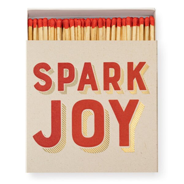 Zündhölzer quadratisch - spark joy