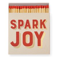 Zündhölzer quadratisch - spark joy