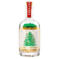 Zündhölzer Glasflasche - Weihnachtsbaum