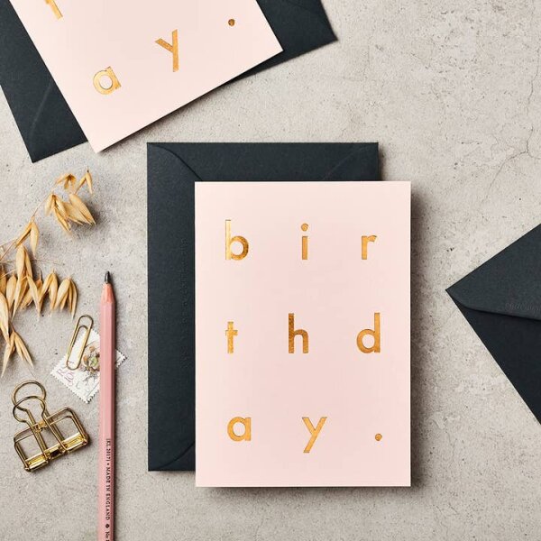 Geburtstagskarte " birthday"