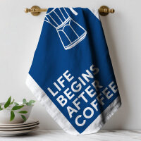 Geschirrtuch Bio Baumwolle - Kaffee