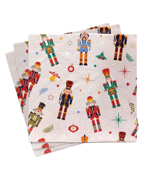 Serviette Nussknacker