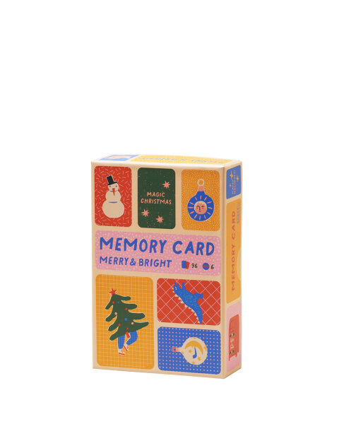 Memory Karten Spiel Merry & Bright