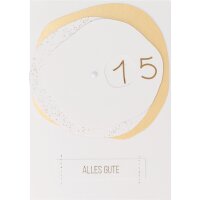 Jubiläumsjahr Karte Alles Gute